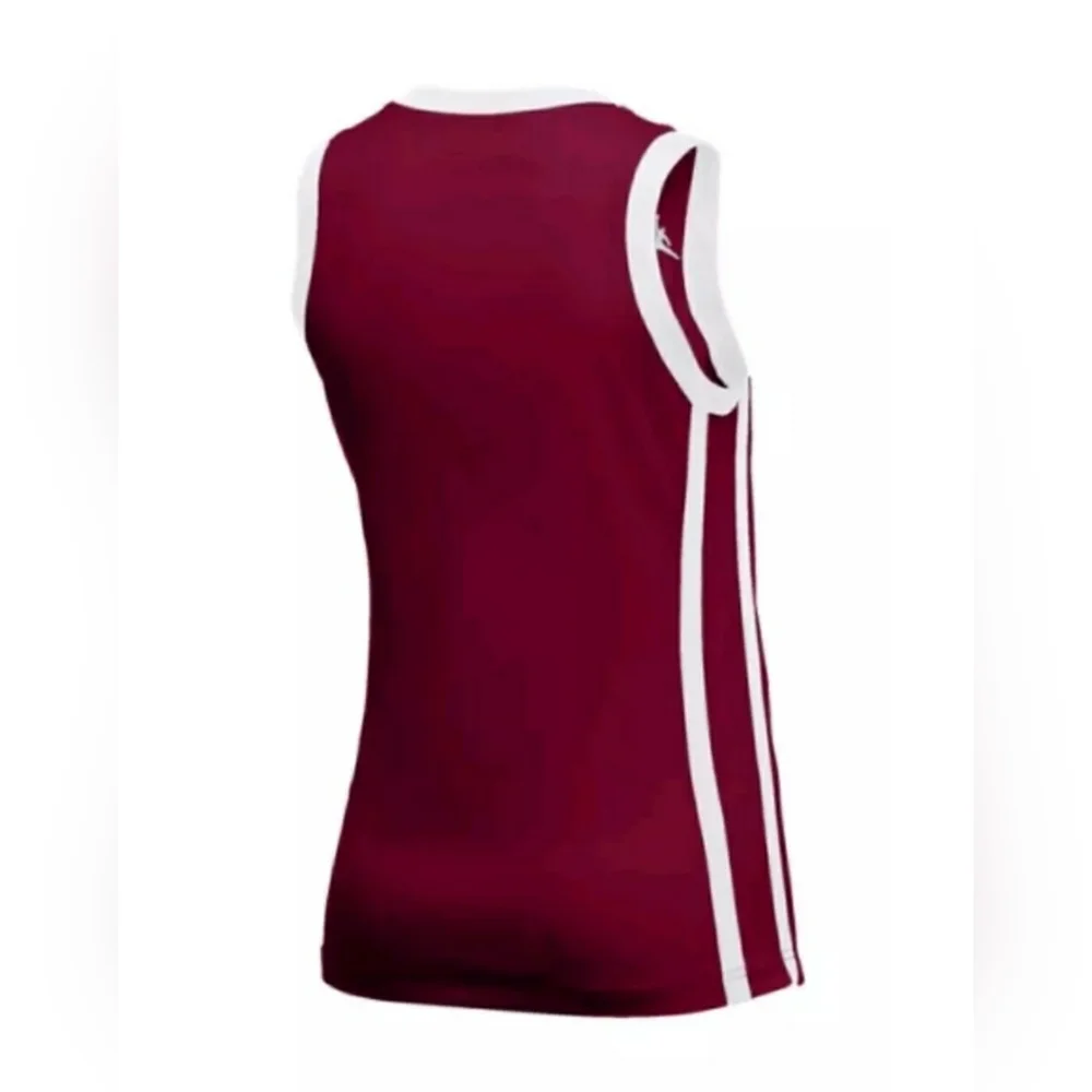 Women's Nike Jordan Jumpman Basketball Jersey Maroon/White Size XS